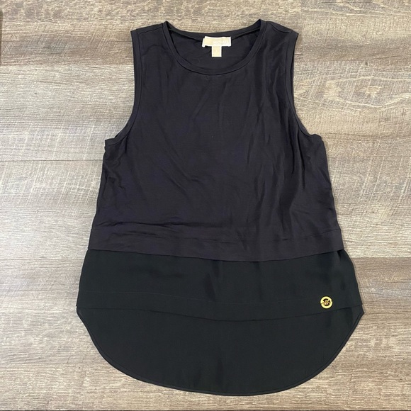MICHAEL Michael Kors Tops - Michael Kors black blouse sweater size small sleeveless